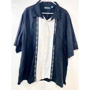 Cubavera Lounge Shirt 3XL Black